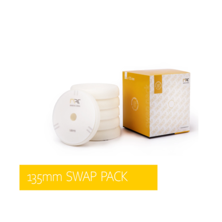 NAT SWAP Pack - Zestaw gąbek 135mm DA 6 szt. Beżowe