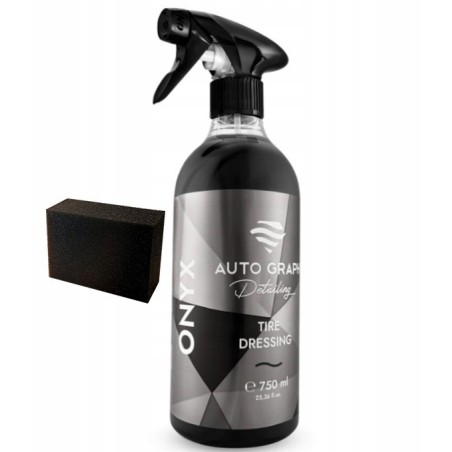 Auto Graph Onyx - trwały dressing do opon 750ml + APLIKATOR