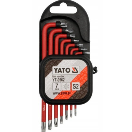 YATO YT-0562 ZESTAW KLUCZY TORX 7SZT