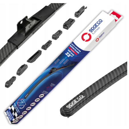 SPRACO Pióro wycieraczki SPW1122 550mm 22'' 7 adapterów