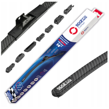 SPRACO Pióro wycieraczki SPW1114 350mm 14'' 7 adapterów