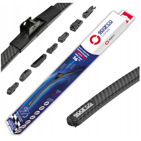 SPRACO Pióro wycieraczki SPW1116 400mm 16'' 7 adapterów