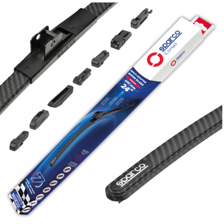 SPRACO Pióro wycieraczki SPW1124 600mm 24'' 7 adapterów
