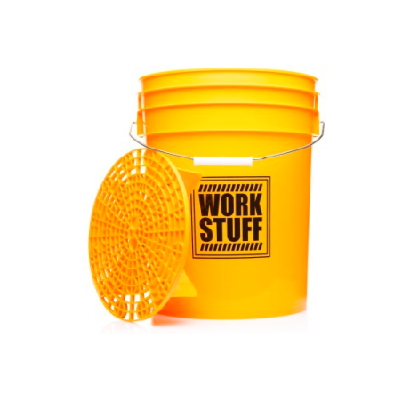 Work Stuff Detailing Bucket Yellow Wash + Separator