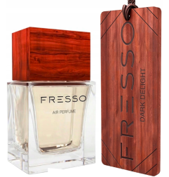 FRESSO DARK DELIGHT PERFUMY + ZAWIESZKA DO AUTA