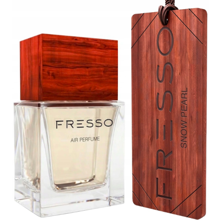 FRESSO SNOW PEARL PERFUMY + ZAWIESZKA DO AUTA