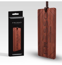 Fresso Drewniana zawieszka zapachowa Signature Man