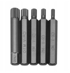 KLUCZE TORX SPLINE HEX IMBUSOWE BITY 40 el YATO KLUCZE TORX SPLINE HEX IMBUSOWE BITY 40 el YATO