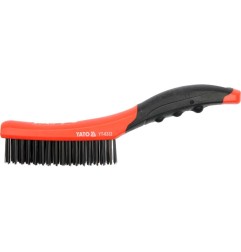 YATO SZCZOTKA DRUCIANA PLASTIKOWA RĘKOJEŚĆ YT-6332