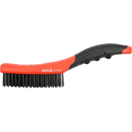 YATO SZCZOTKA DRUCIANA PLASTIKOWA RĘKOJEŚĆ YT-6332