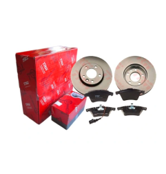 TARCZE KLOCKI TRW VW TRANSPORTER V T5 MULTIVAN 16
