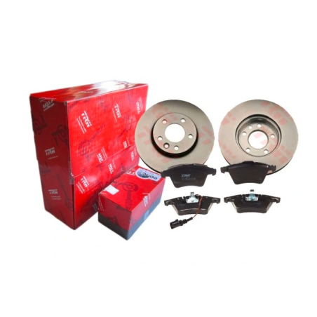 TARCZE KLOCKI TRW VW TRANSPORTER V T5 MULTIVAN 16