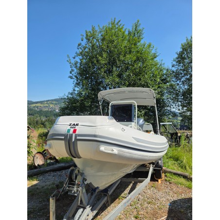 Łódź RIB ZAR mini lux 18, Yamaha 115, przyczepa, akcesoria