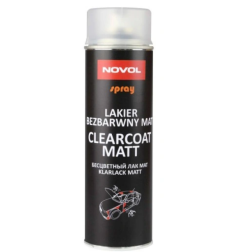 Novol - Clearcoat lakier bezbarwny MATT w sprayu