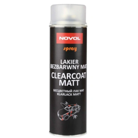 Novol - Clearcoat lakier bezbarwny MATT w sprayu