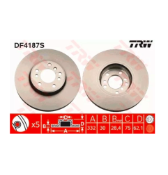 HAM.TARCZA /P/BMW X5/E53/ 3.0I 00-