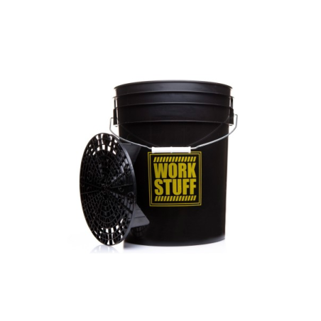 Work Stuff Detailing Bucket Black Rinse Wiadro do płukania + separator