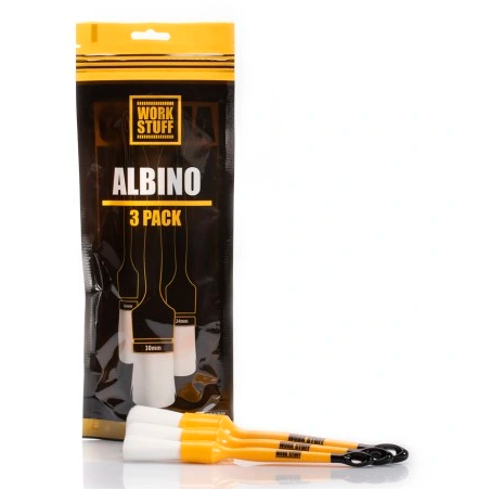 WORK STUFF Detailing Brush ALBINO 3-Pack Pędzle