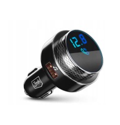 3mk Hyper Car Transmiter FM LED Bluetooth 2x USB