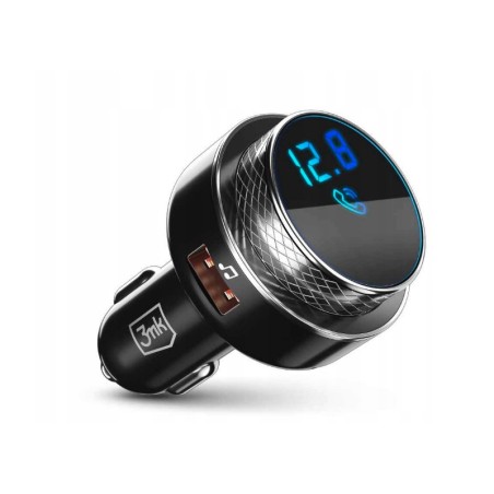 3mk Hyper Car Transmiter FM LED Bluetooth 2x USB