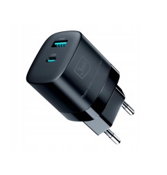 Czarna Ładowarka sieciowa 33W USB-A/C - 3mk Hyper GaN Charger
