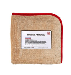 FIREBALL PIN Towel 72 x 95 RED - ręcznik