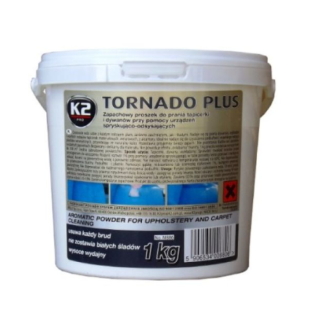 K2 TORNADO PLUS 1 KG - Proszek do prania tapicerki
