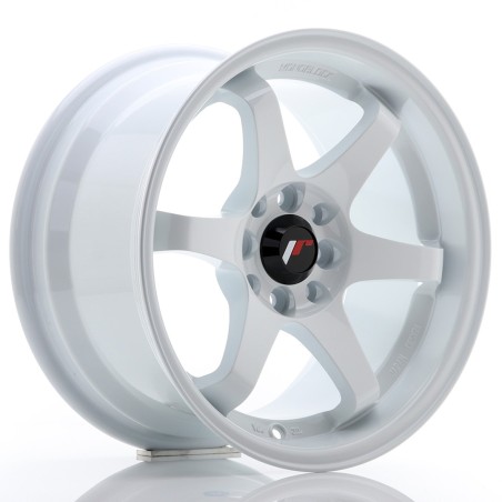 Japan Racing JR3 15x8 ET25 4x100 4x114,3 White komplet ceramika gratis