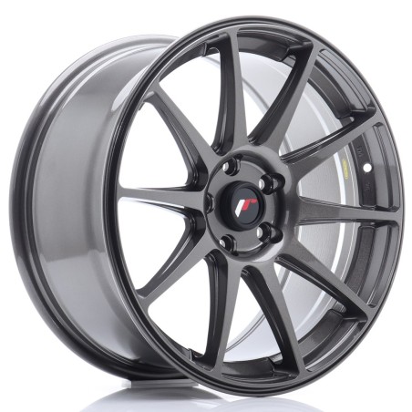 Japan Racing JR11 18x9,5 ET30 5x120 Hyper Gray komplet + ceramika