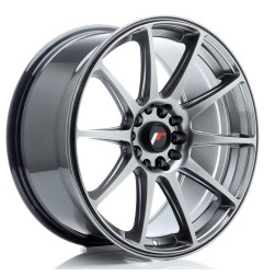 Japan Racing JR11 18x8,5 ET30 5x114,3 5x120 Hyper Black komplet + ceramika