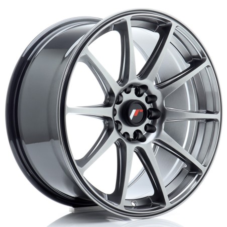 Japan Racing JR11 18x8,5 ET30 5x114,3 5x120 Hyper Black komplet + ceramika