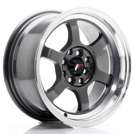 Japan Racing JR12 15x7,5 ET26 4x100 4x114,3 Gun Metal komplet + ceramika