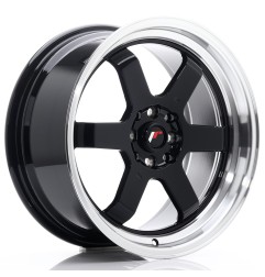 Japan Racing JR12 17x8 ET33 4x100 4x114,3 Gloss Black komplet + ceramika