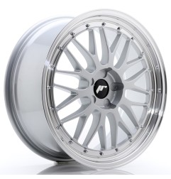 Japan Racing JR23 16x7 ET40 4x100 Silver Machined komplet 4szt + ceramika