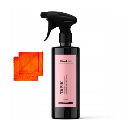 Kiurlab Tapik 500ml - środek do czyszczenia tkanin + MIKROFIBRA