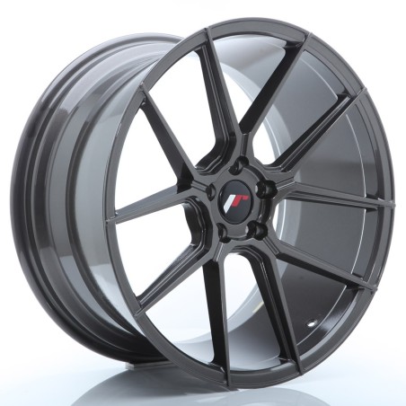 Japan Racing JR30 20x10 ET40 5x112 Hyper Gray 4 komplet sztuki + ceramika
