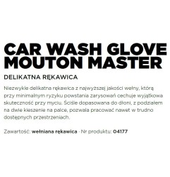 SOFT99 CAR WASH GLOVE MOUTON MASTER SOFT99 CAR WASH GLOVE MOUTON MASTER