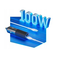 Ładowarka samochodowa 3mk Charger 100W USB USB-C