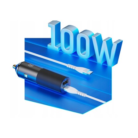 Ładowarka samochodowa 3mk Charger 100W USB USB-C