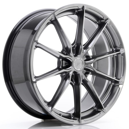 Japan Racing JR37 20x8,5 ET45 5x112 Hyper Black komplet 4 sztuki + ceramika