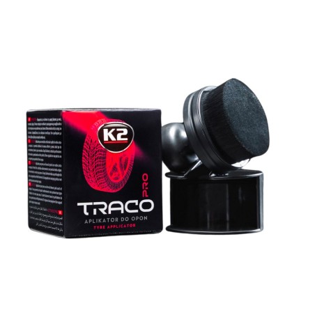 K2 TRACO PRO Aplikator do opon z włosiem plastików czernideł dressingów