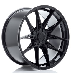 Japan Racing JR44 19x10 ET15-45 Blank Glossy Black kpl 4 sztuki + ceramika