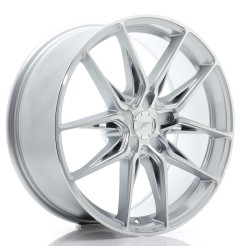 Japan Racing JR44 19x10 ET15-45 Blank Silver Machined Face 4szt + ceramika