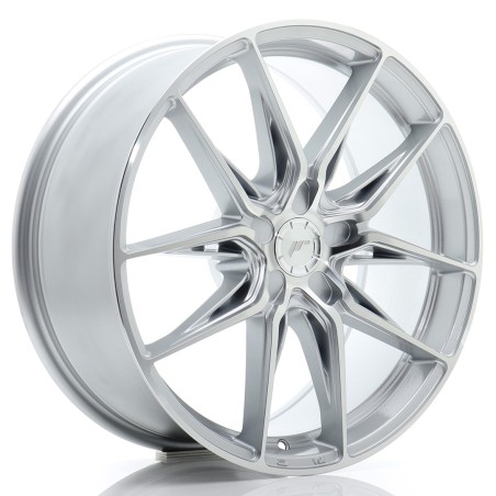 Japan Racing JR44 19x10 ET15-45 Blank Silver Machined Face 4szt + ceramika