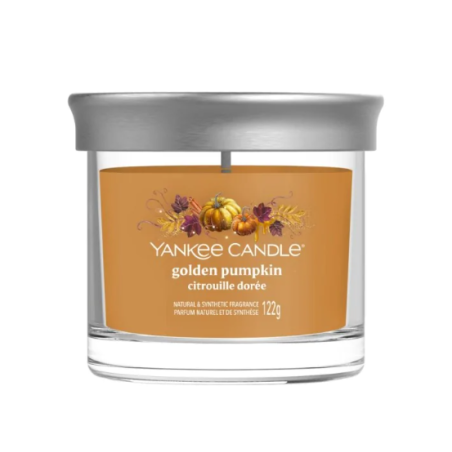 YANKEE CANDLE Tumbler z 1 knotem GOLDEN PUMPKIN 122g