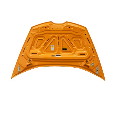 Lamborghini Huracan Evo oryginalna przednia maska pomarańczowa