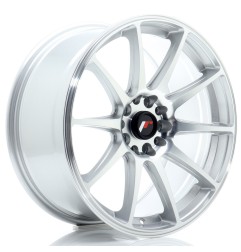 Japan Racing JR11 18x8,5 ET30 5x114,3 5x120 Silver Machined kpl + ceramika