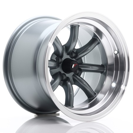 Japan Racing JR19 15x10,5 ET-32 4x100 Gun Metal komplet 4 sztuki + ceramika