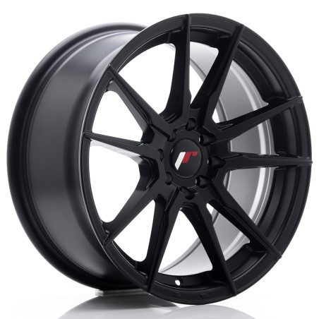 Japan Racing JR21 17x8 ET35 5x108 5x112 Matt Black komplet 4szt + ceramika