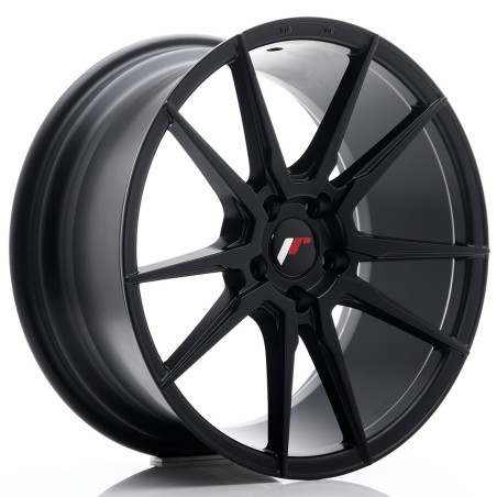 Japan Racing JR21 18x8,5 ET40 5x112 Matt Black komplet 4 sztuki + ceramika